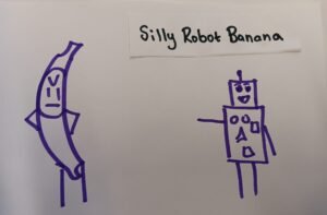 Silly Robot Banana